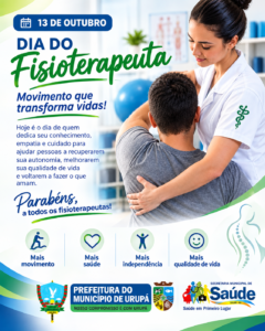 13 DE OUTUBRO | DIA DO FISIOTERAPEUTA